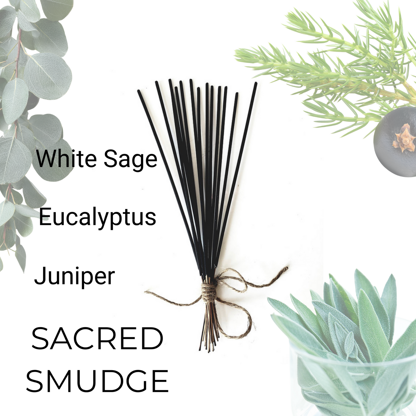 Sacred Smudge Non-Toxic Incense image 0