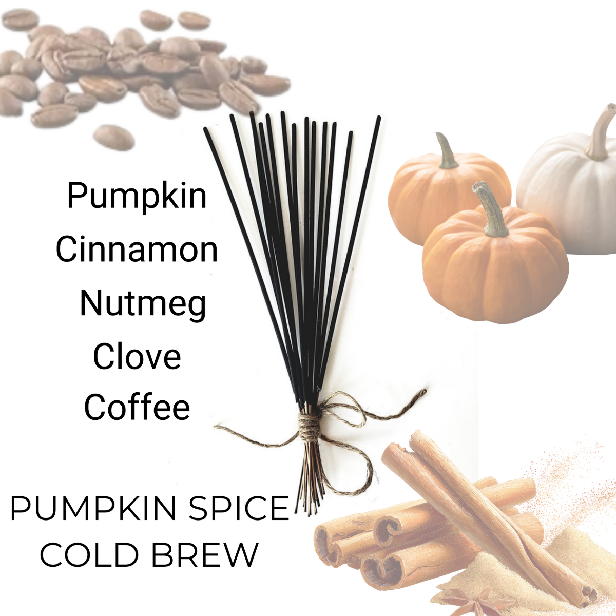 Pumpkin Spice Cold Brew - Non-Toxic Incense image 0