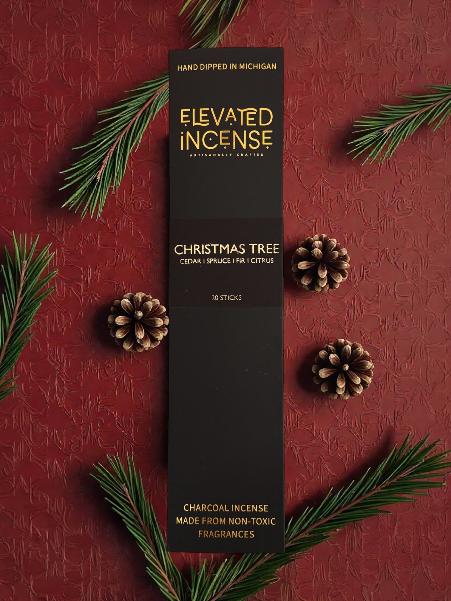 Christmas Tree Non-Toxic Incense image 0