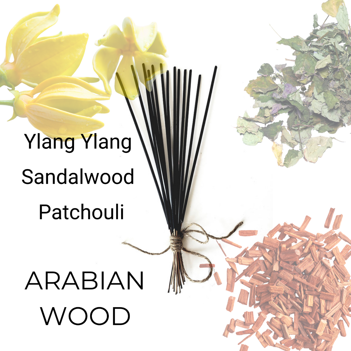 Arabian Wood-Non-Toxic Incense image 0