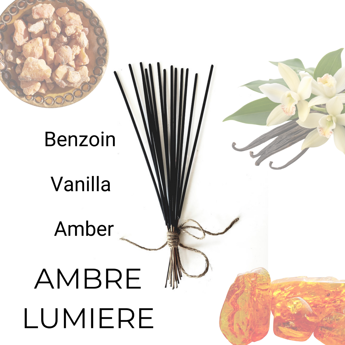 Ambre Lumiere Non-Toxic Incense image 0