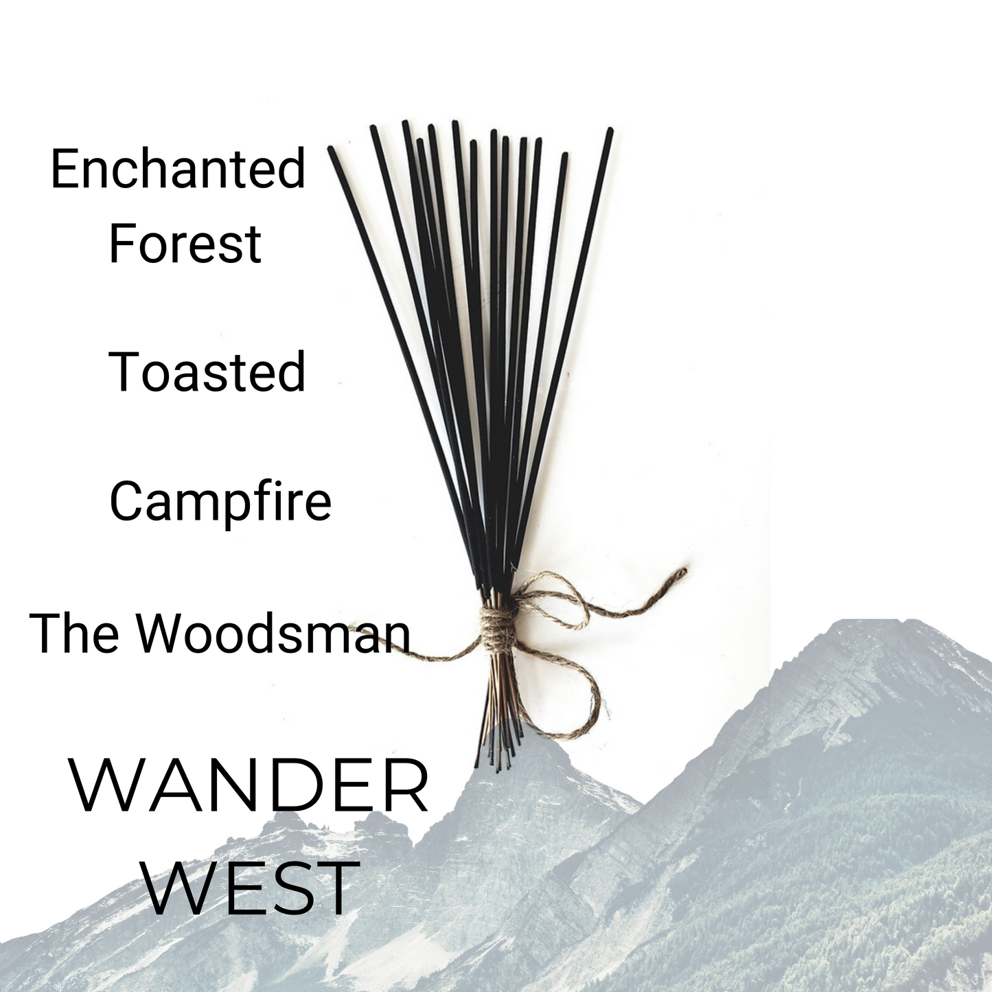 Non-Toxic Incense I Wander West I Elevated Incense