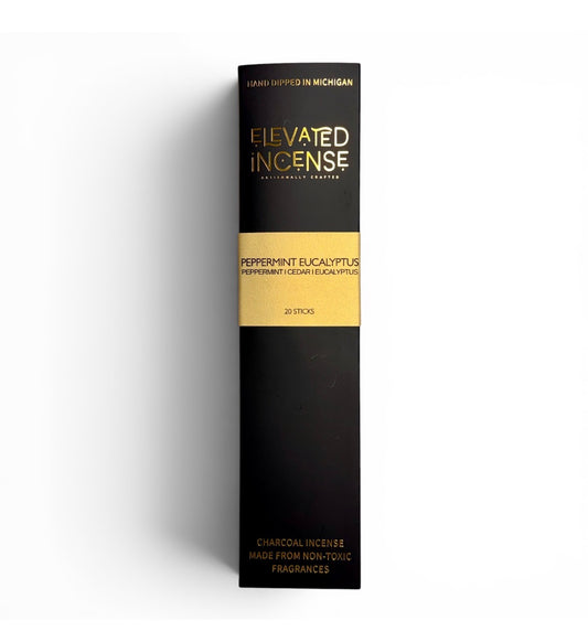 Peppermint Eucalyptus Non-Toxic Incense | Elevated Incense