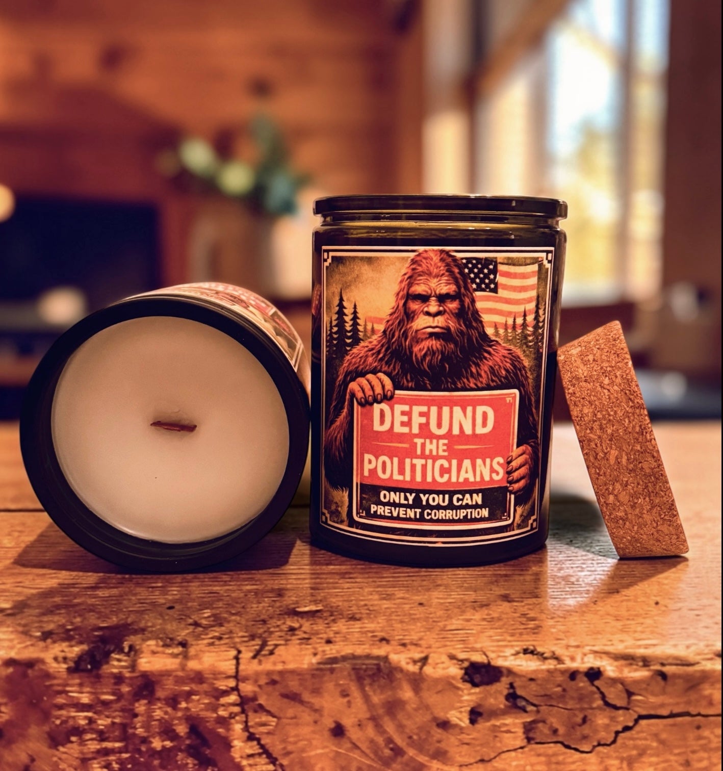 Backwoods Watcher I Coconut Wax Candle