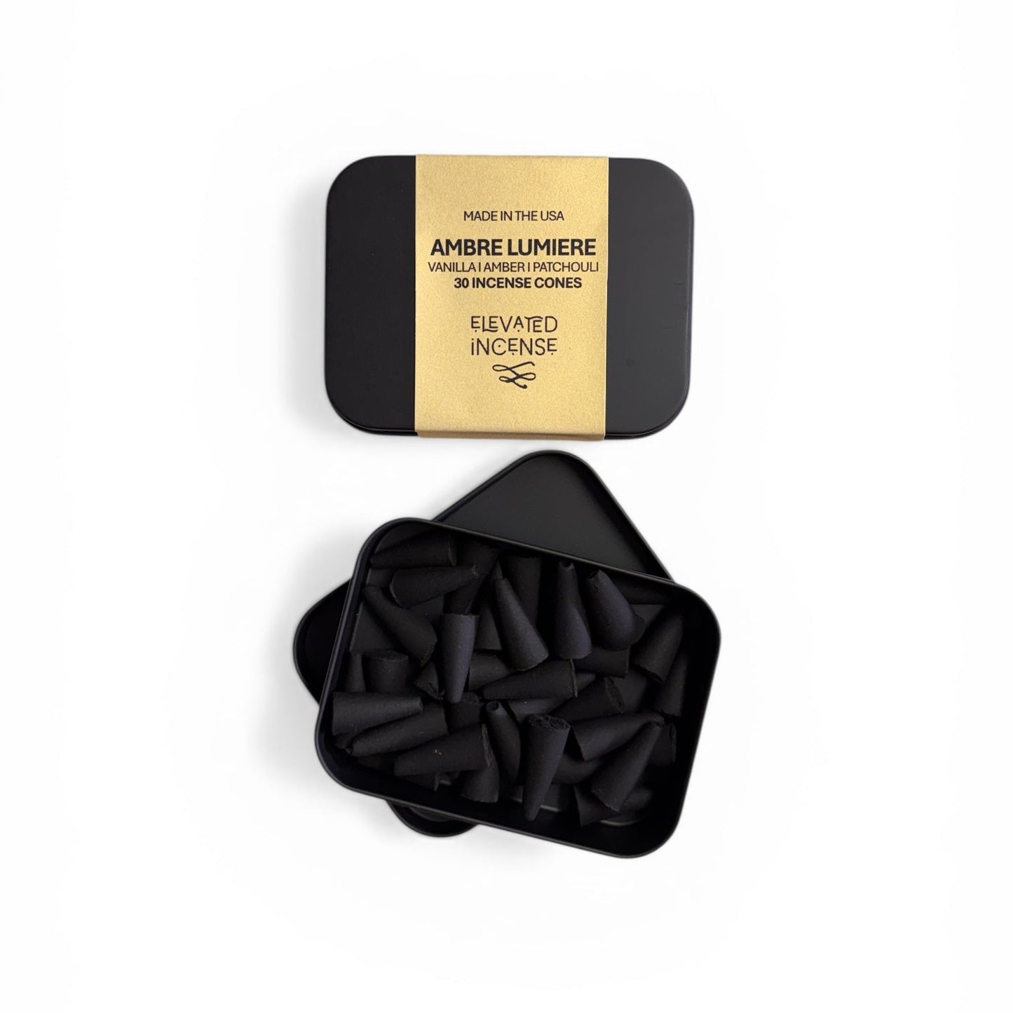 Ambre Lumiere I Elevated Incense Cones