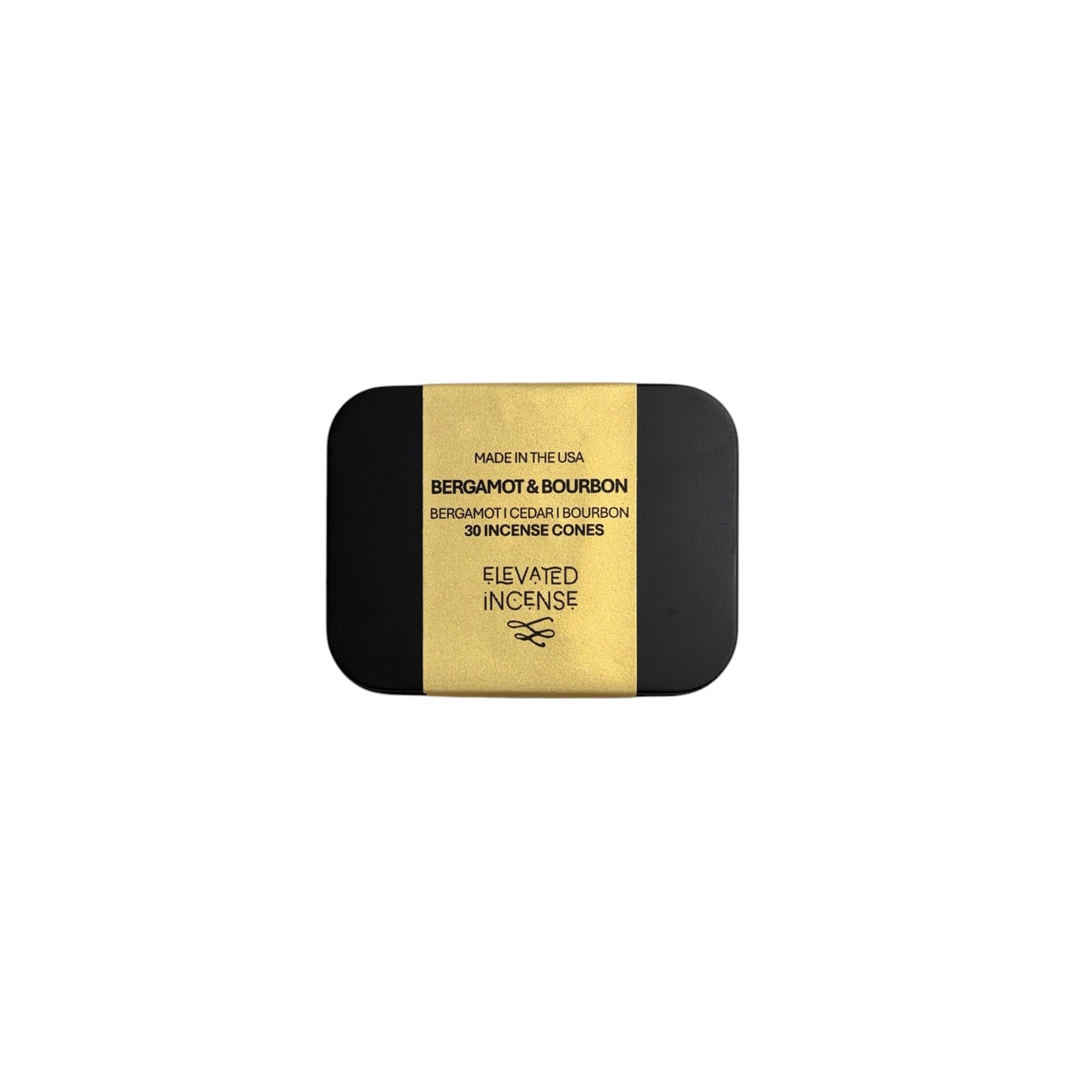 Bergamot & Bourbon I Elevated Incense Cones