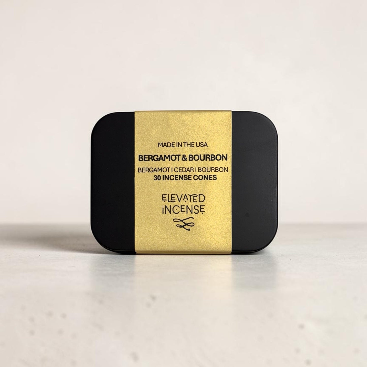 Bergamot & Bourbon I Elevated Incense Cones