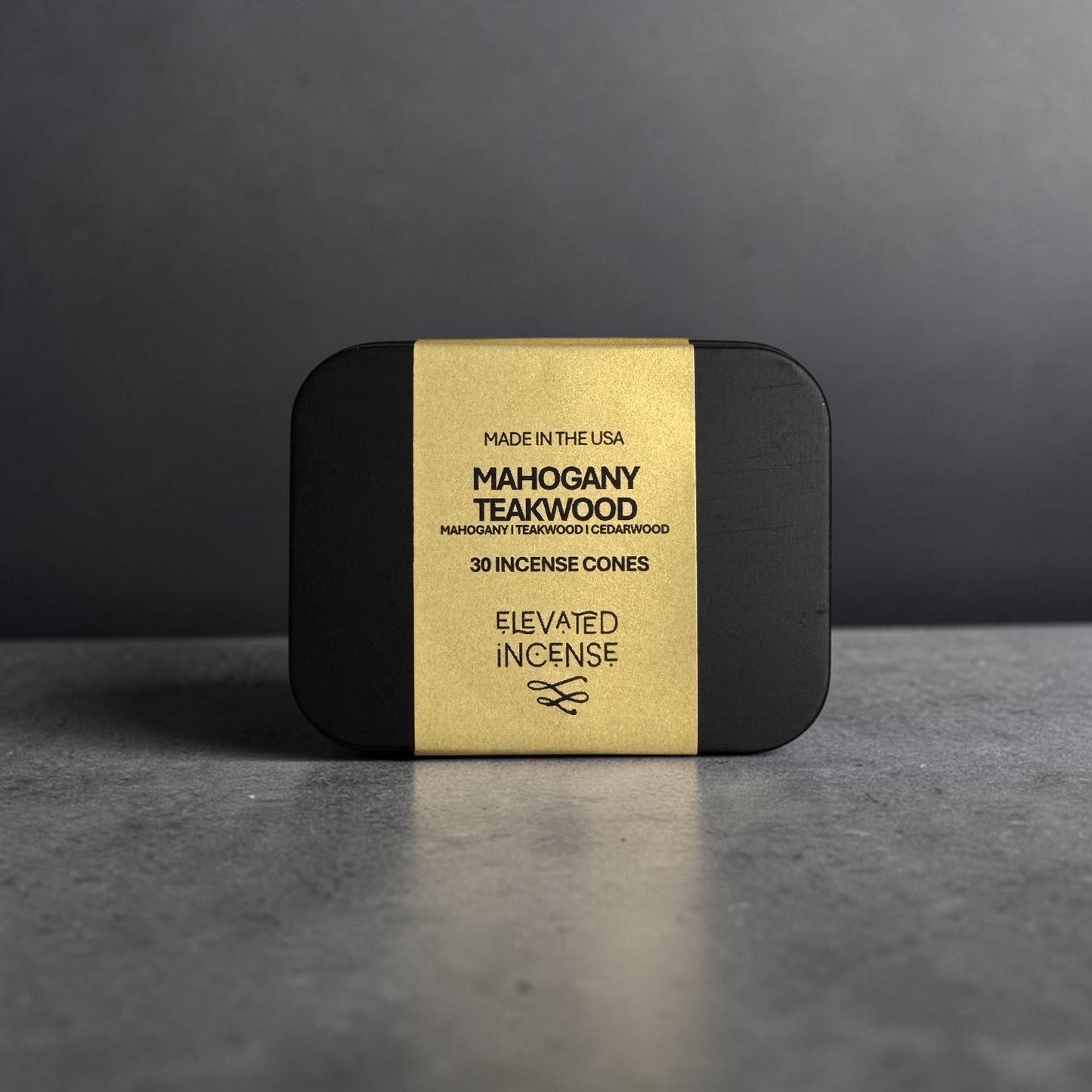 Mahogany Teakwood I Elevated Incense Cones