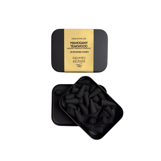 Mahogany Teakwood I Elevated Incense Cones