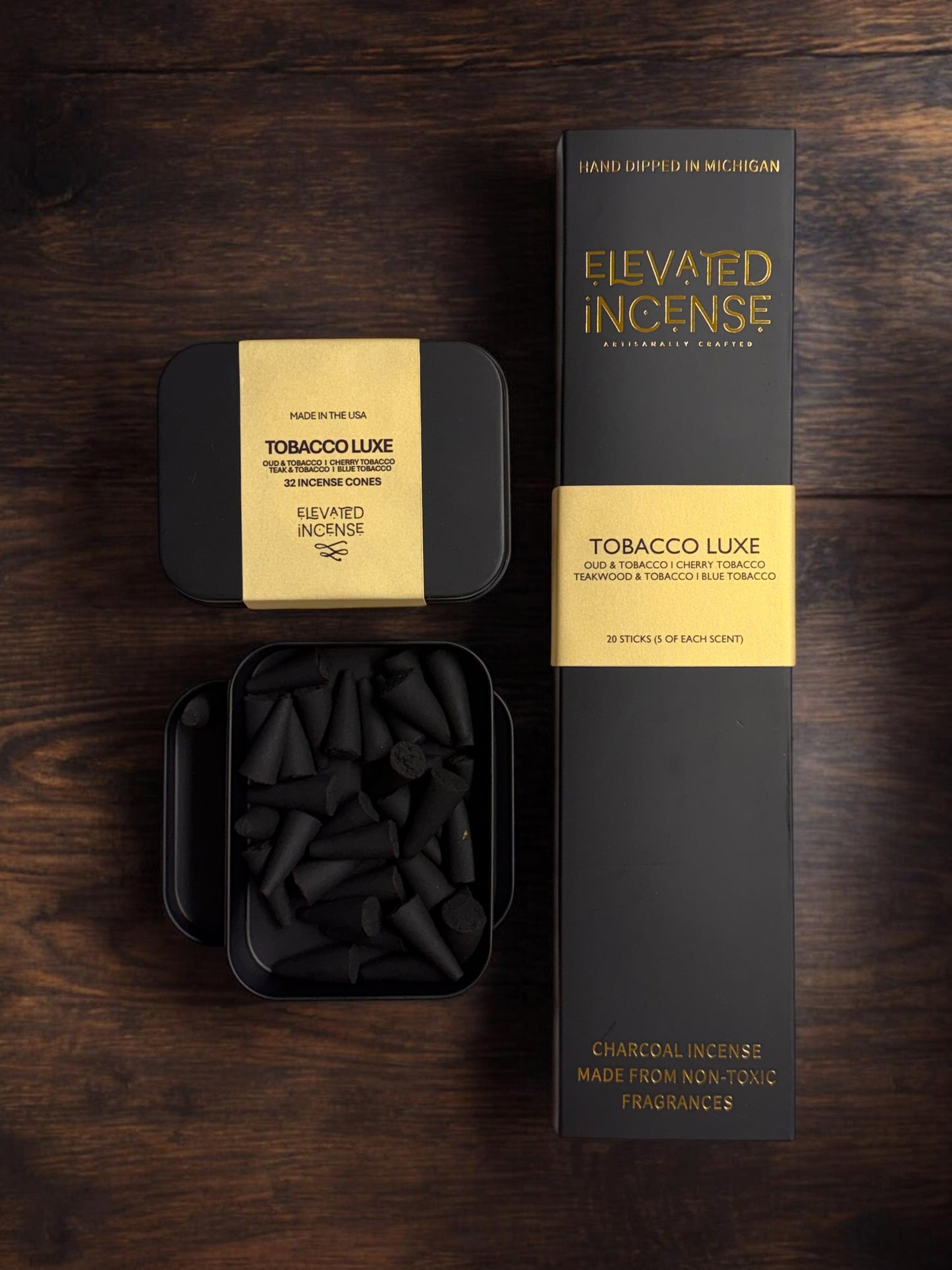 Tobacco Luxe Sampler  I Elevated Incense