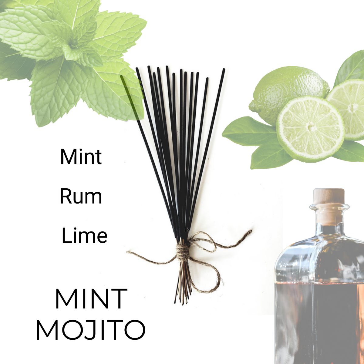 Mint Mojito - Non-Toxic Incense image 0