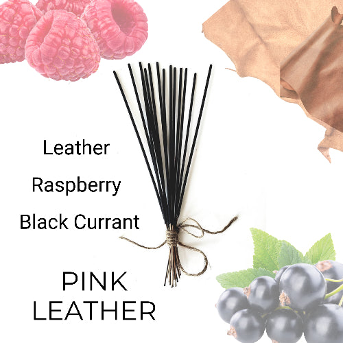 Pink Leather - Non-Toxic Incense image 0