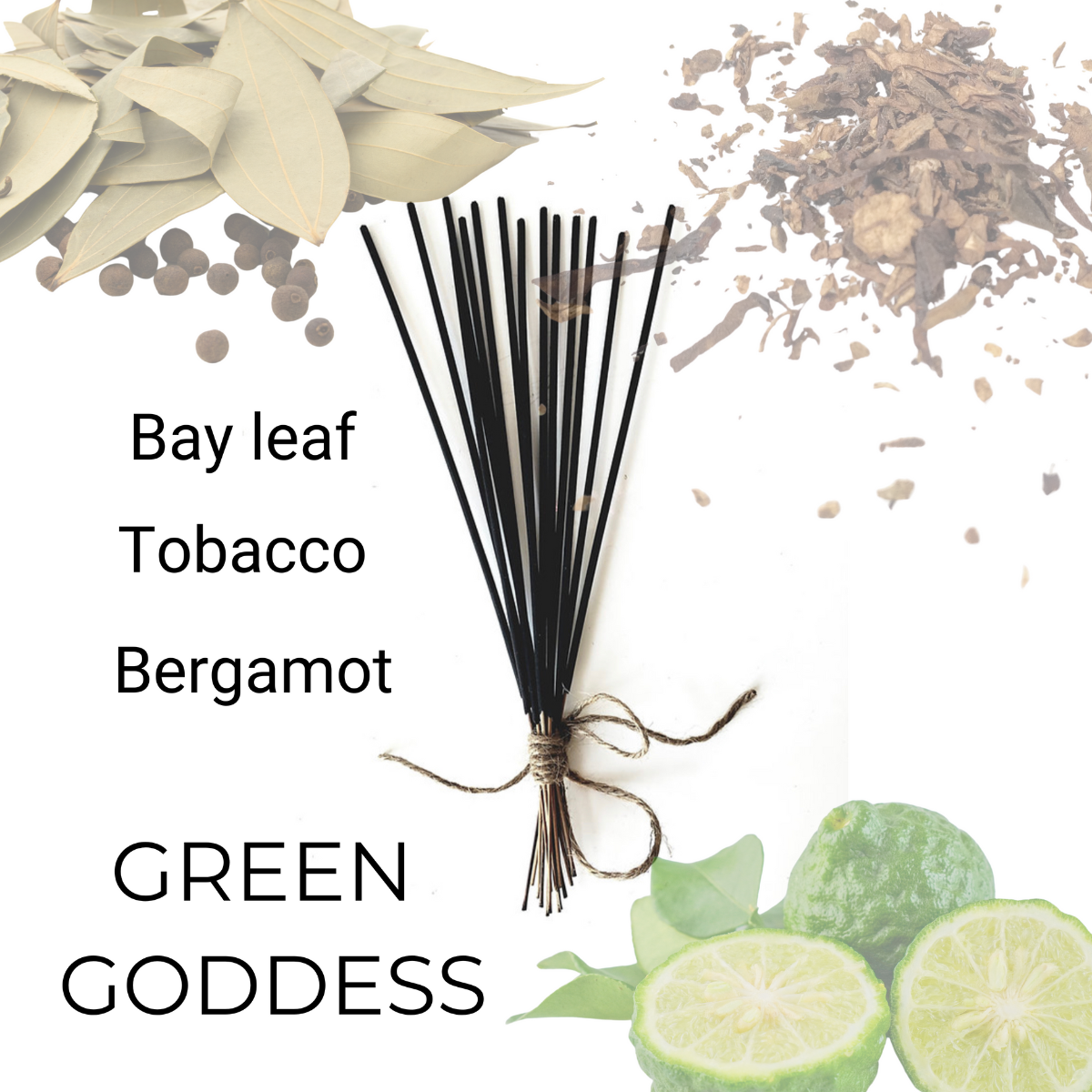 Green Goddess- Non-Toxic Incense image 0