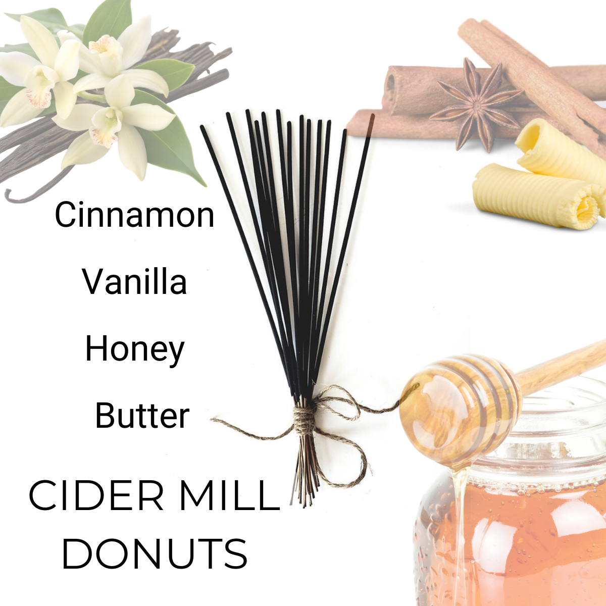Cider Mill Donuts Non-Toxic Incense image 0